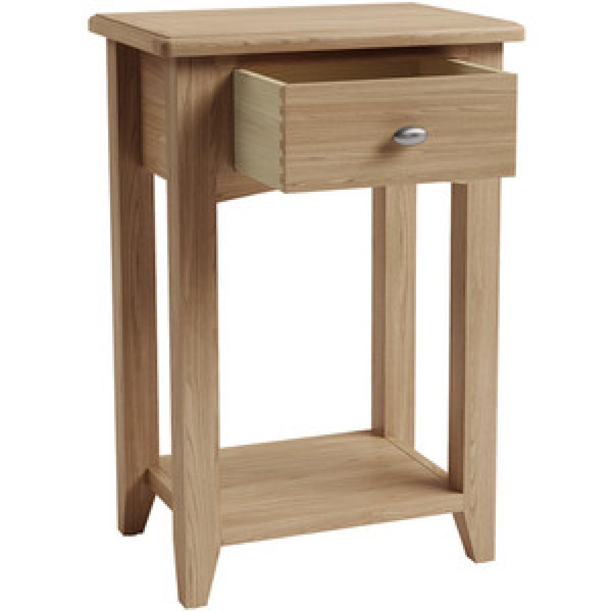 Ashford Telephone Table - Light Oak – image 5