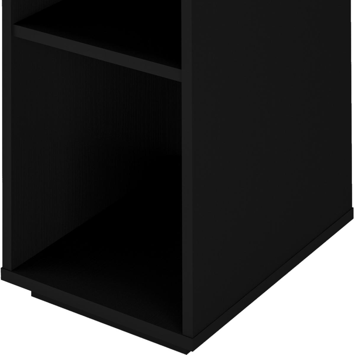 Naples Storage Side Table - Black Pine Effect - Black Pine – image 3