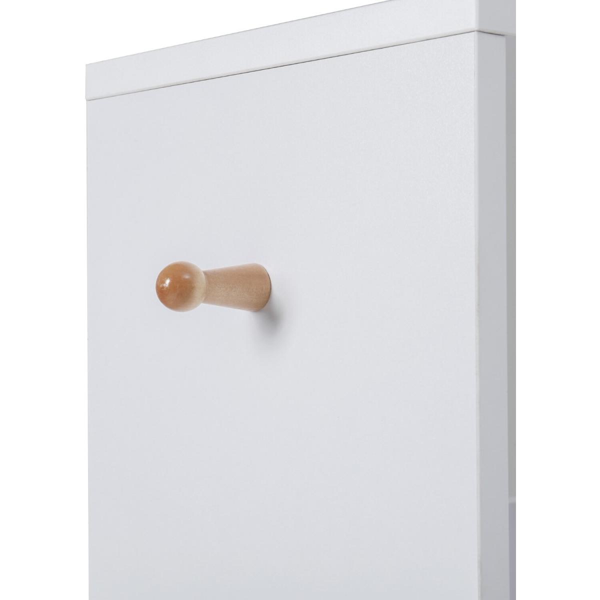 Side Table for Small Spaces - White / 37cm / 142cm – image 4