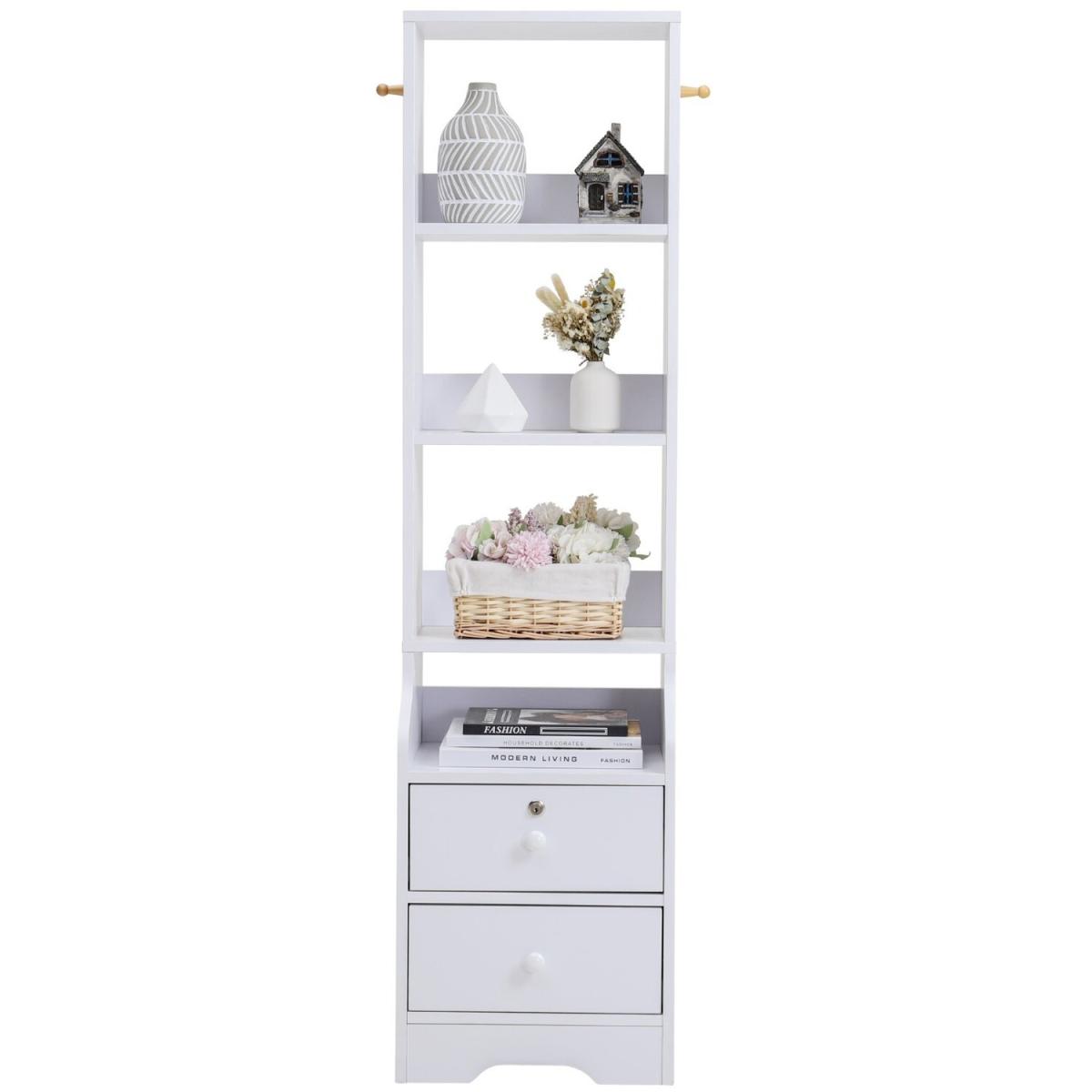 Side Table for Small Spaces - White / 37cm / 142cm – image 6
