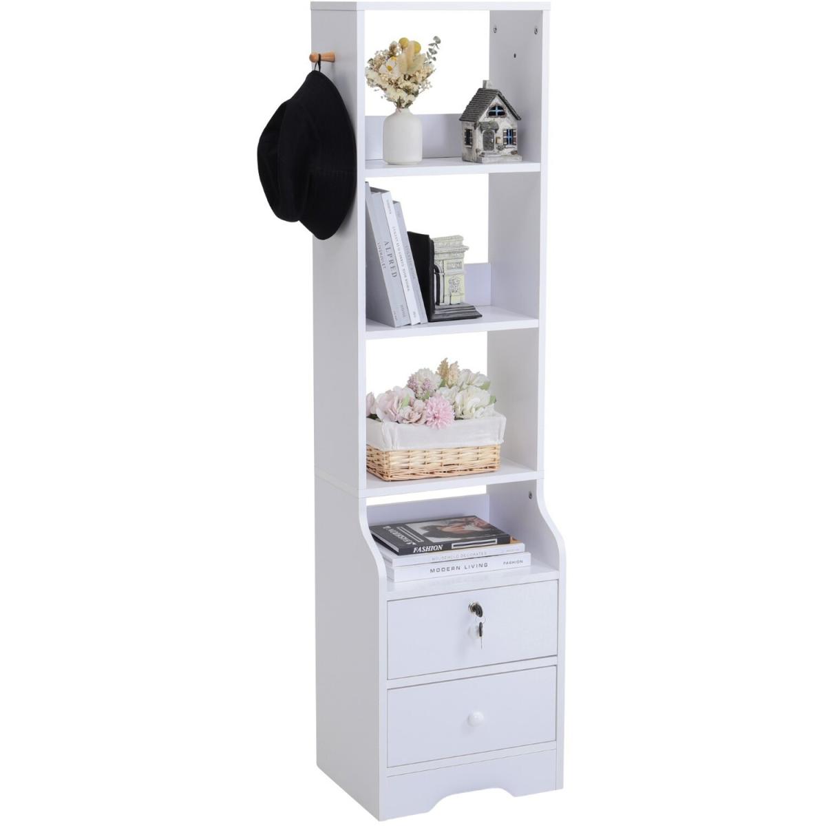Side Table for Small Spaces - White / 37cm / 142cm – image 7
