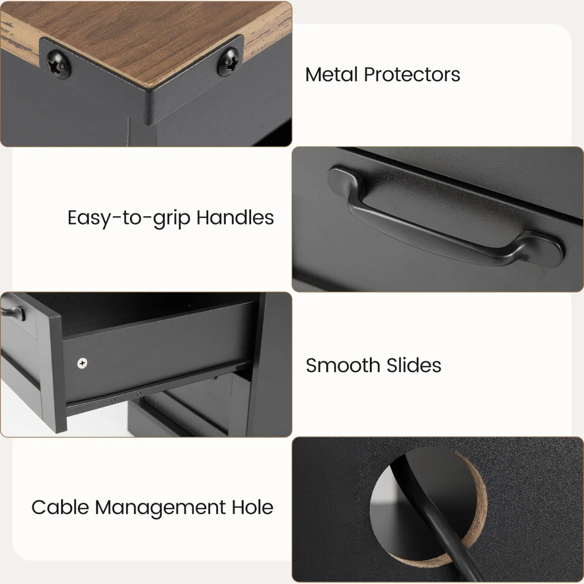 Narrow Side Table with Open Shelf – image 4