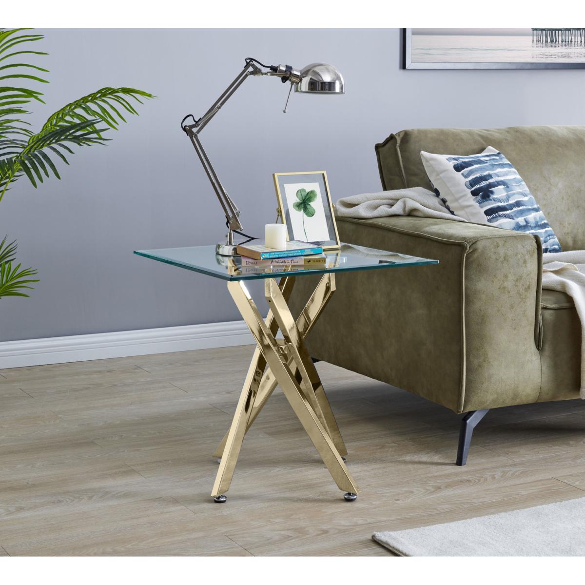 Leonardo Side Table - Yellow – image 2