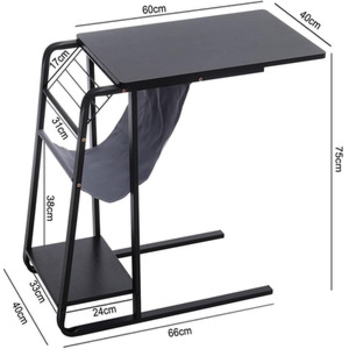 Sofa Side Table - Light Brown – image 7
