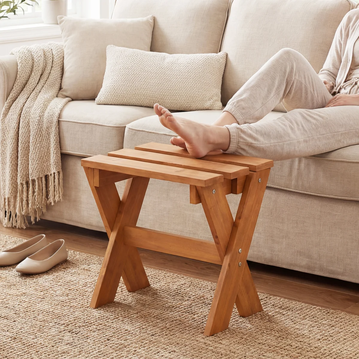 Accent End Table - Orange – image 3