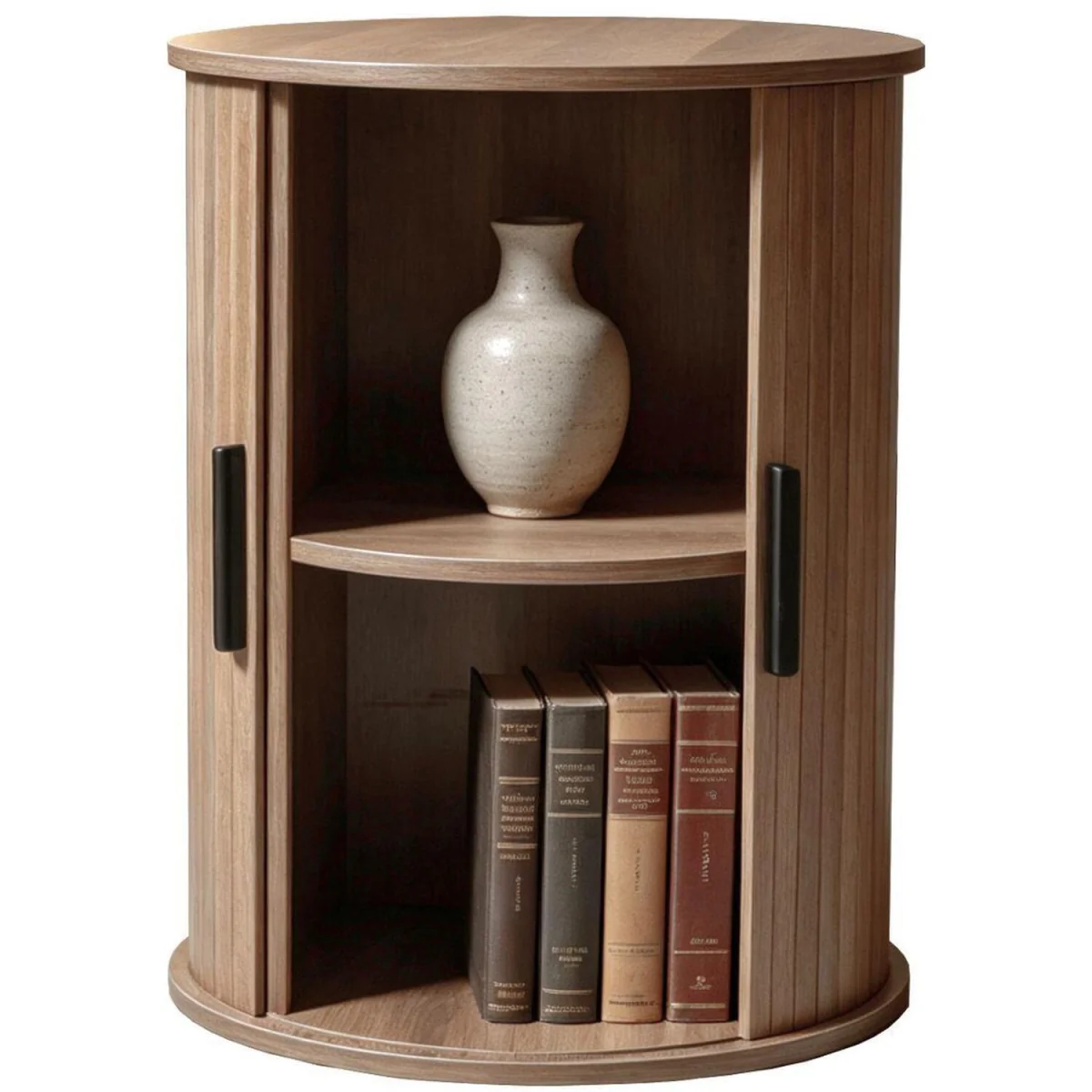 Grova Tall Side Table - Walnut effect – image 5