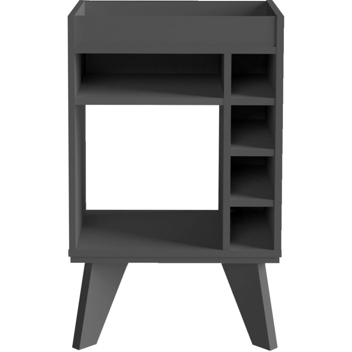 Naples Mini Bar Side Table  - Grey – image 2