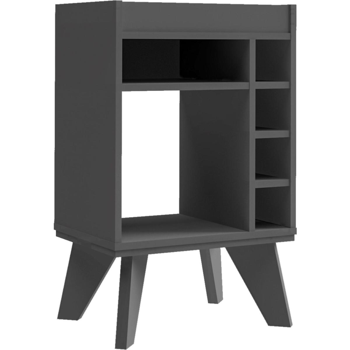 Naples Mini Bar Side Table  - Grey – image 4
