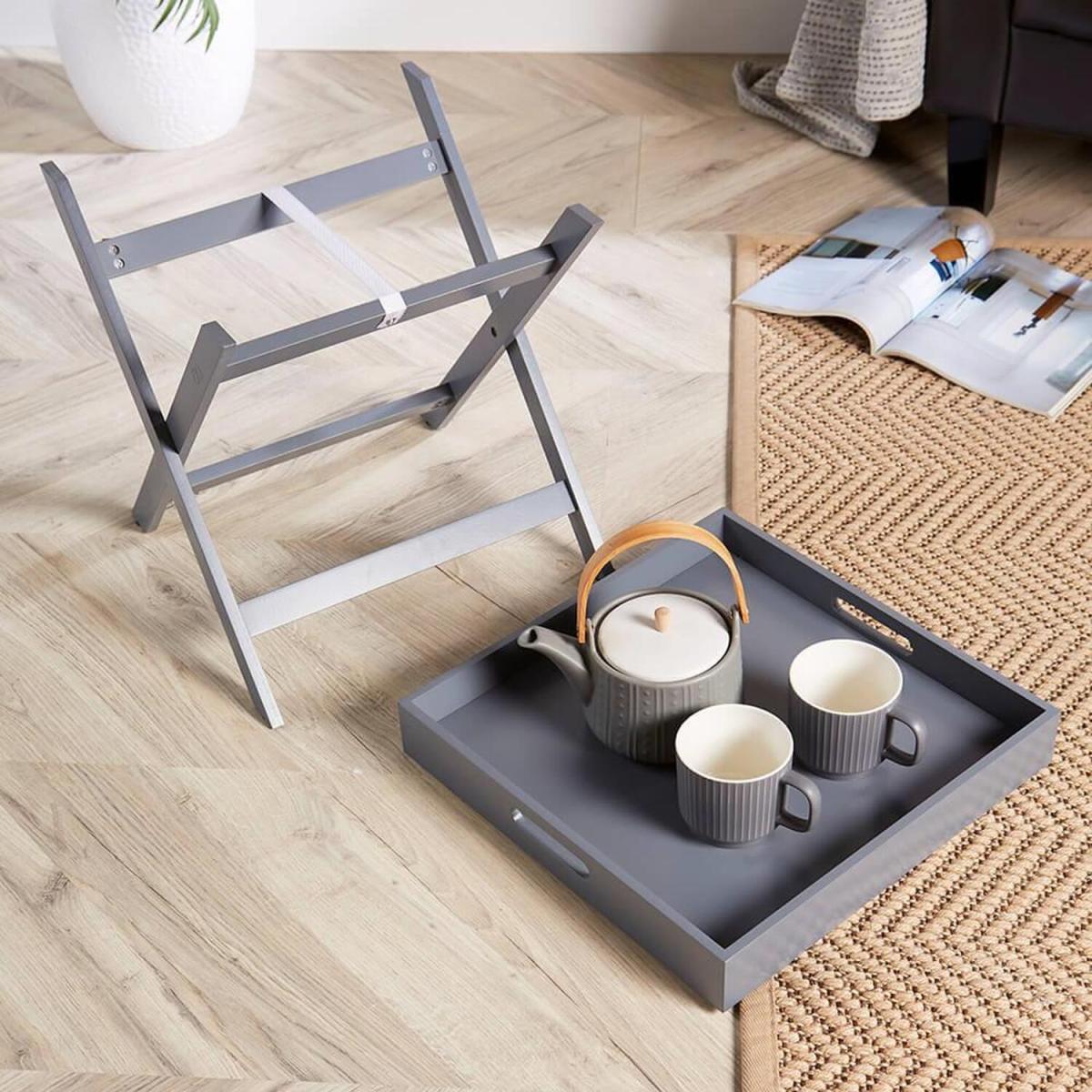 Alpine Butlers Side Tray Table - Grey – image 2