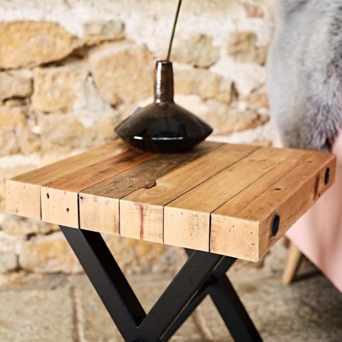 Urban Lamp Table - Brown – image 4