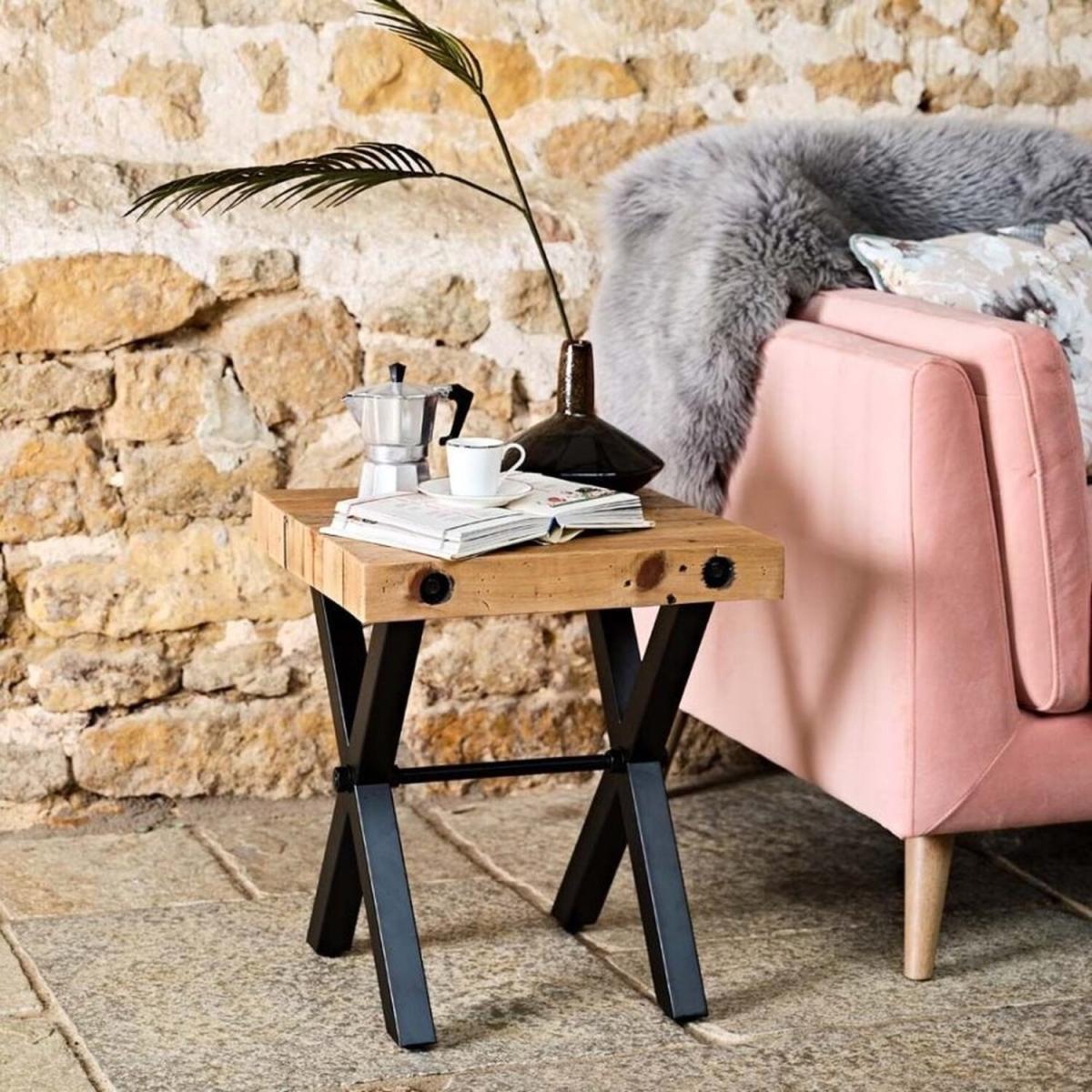 Urban Lamp Table - Brown – image 1