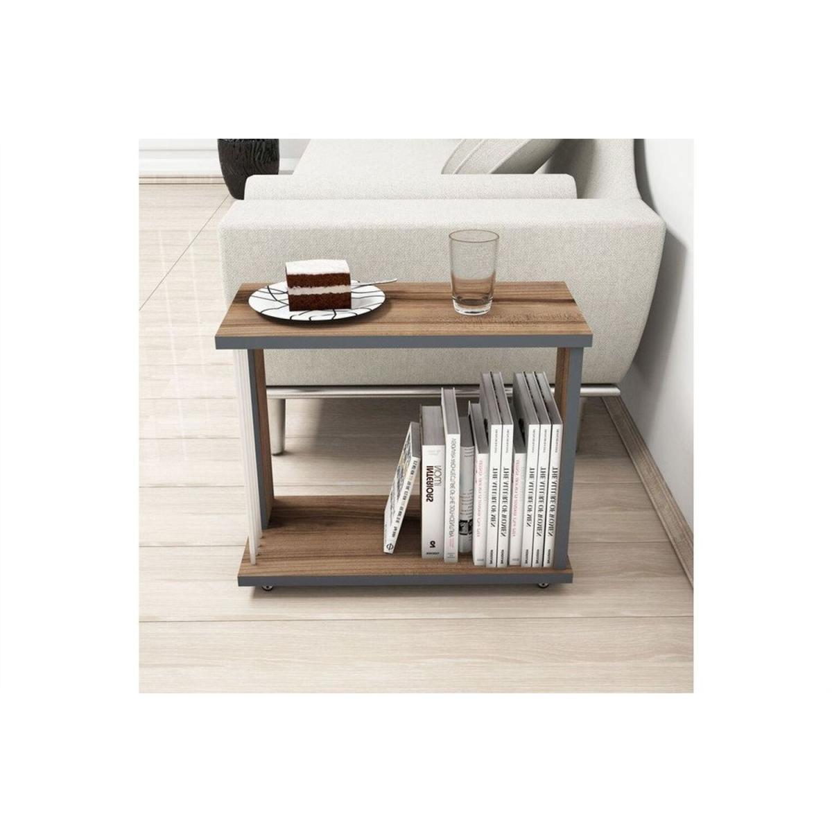 Cage Side Table Walnut - Walnut – image 2