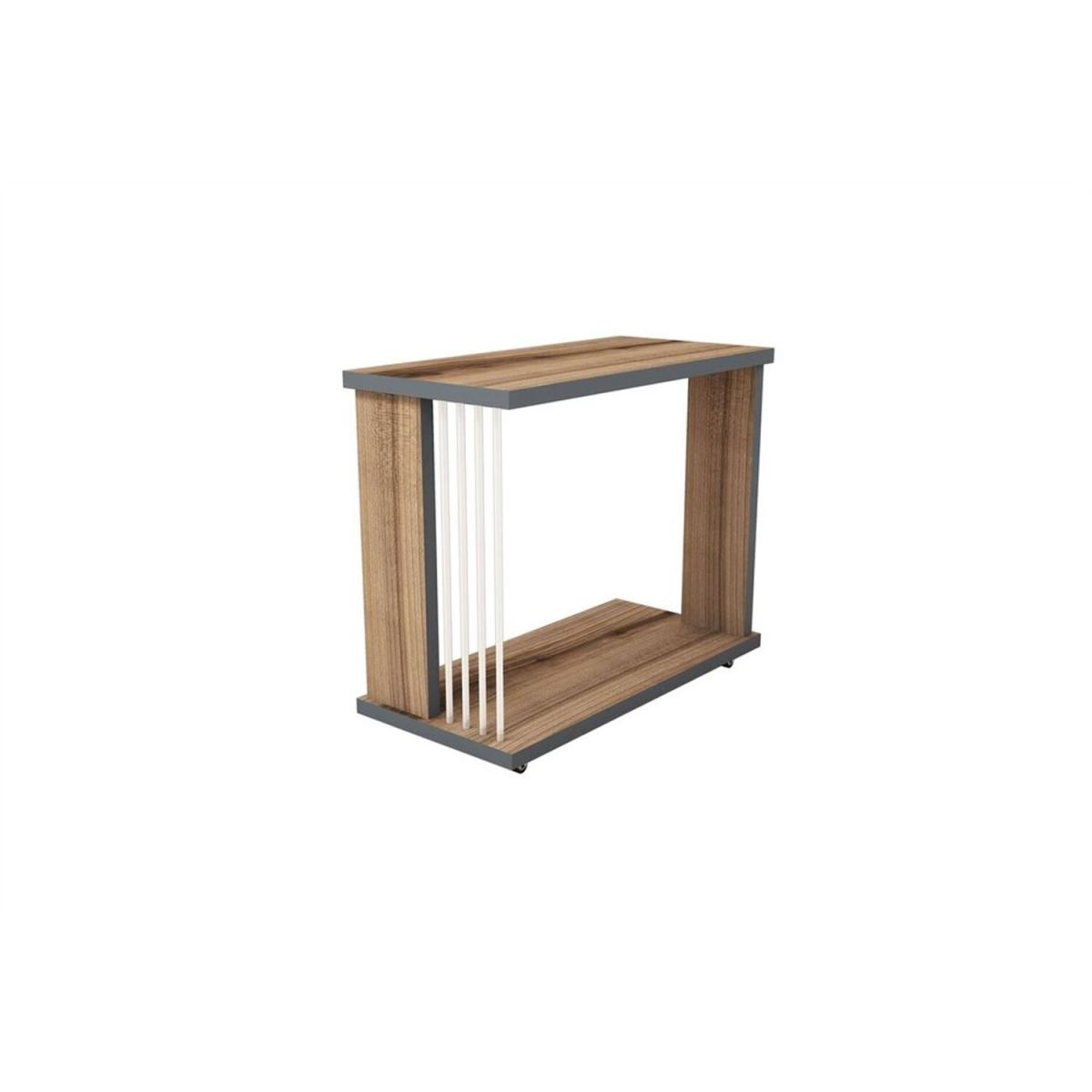 Cage Side Table Walnut - Walnut – image 3
