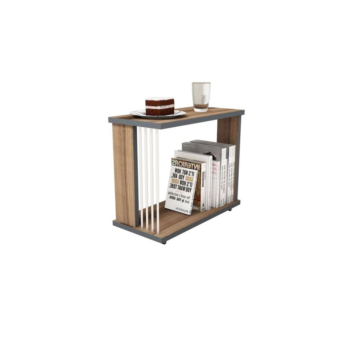 Cage Side Table Walnut - Walnut – image 4