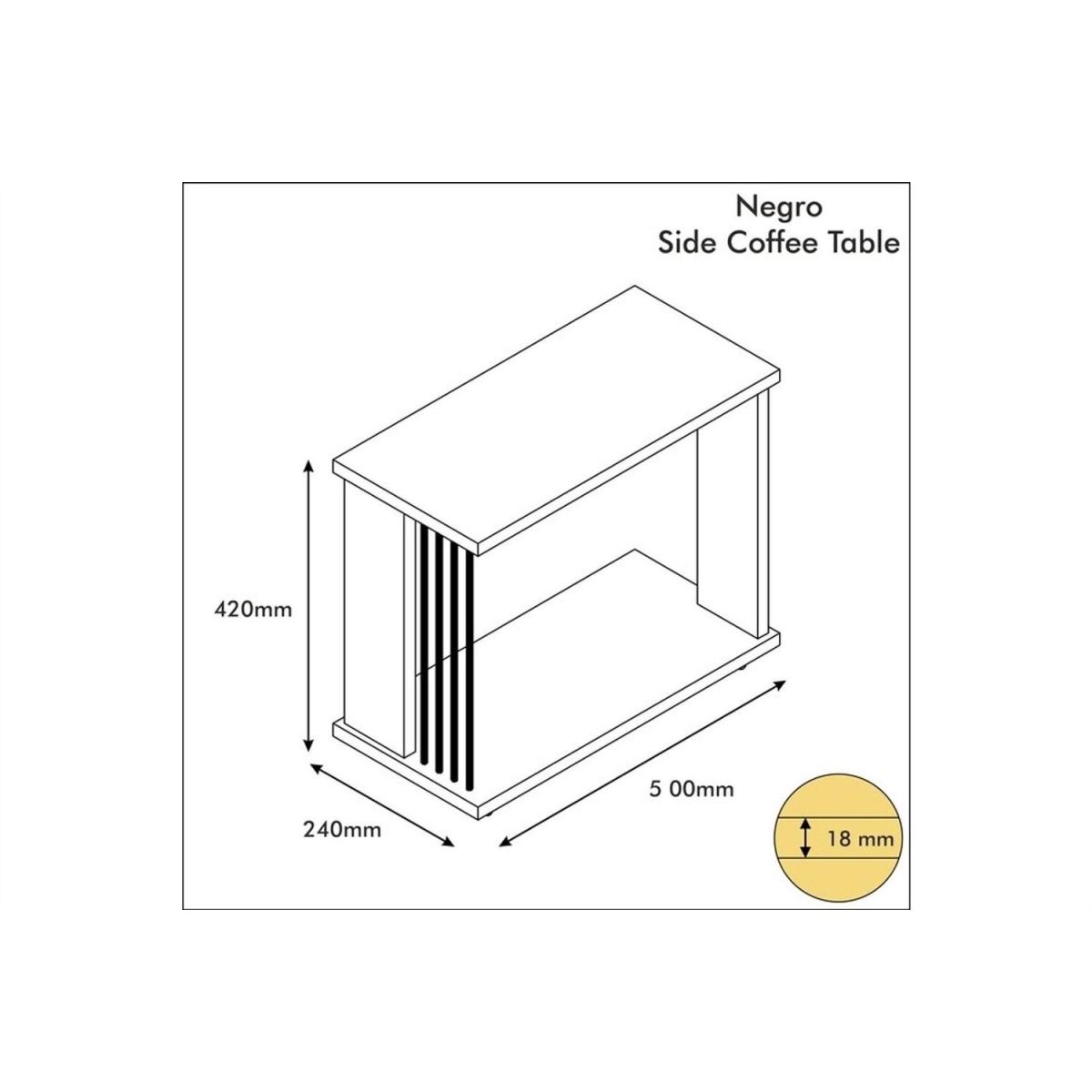 Cage Side Table Walnut - Walnut – image 5