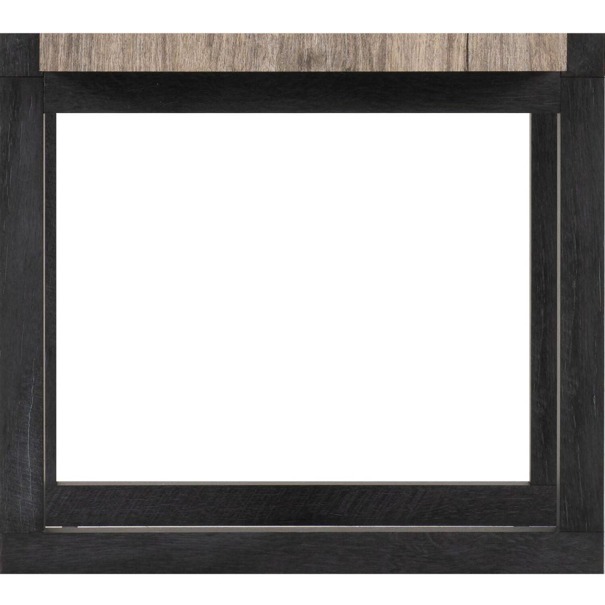 Selma Side Table - Medium Oak and Black Oak Effect – image 3