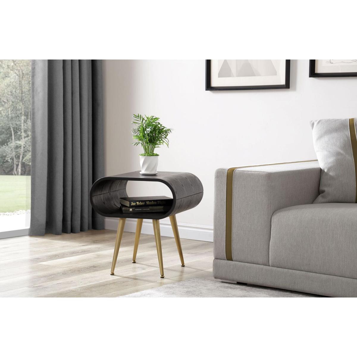 Elegant Lamp Table - Black – image 2
