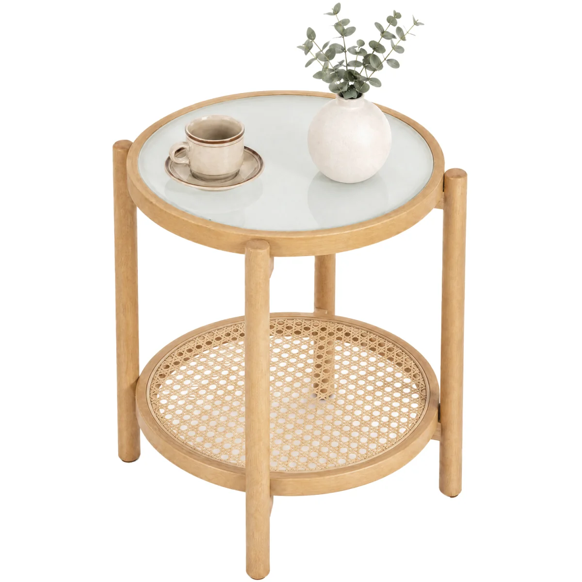 2-Tier Boho End Table – image 9