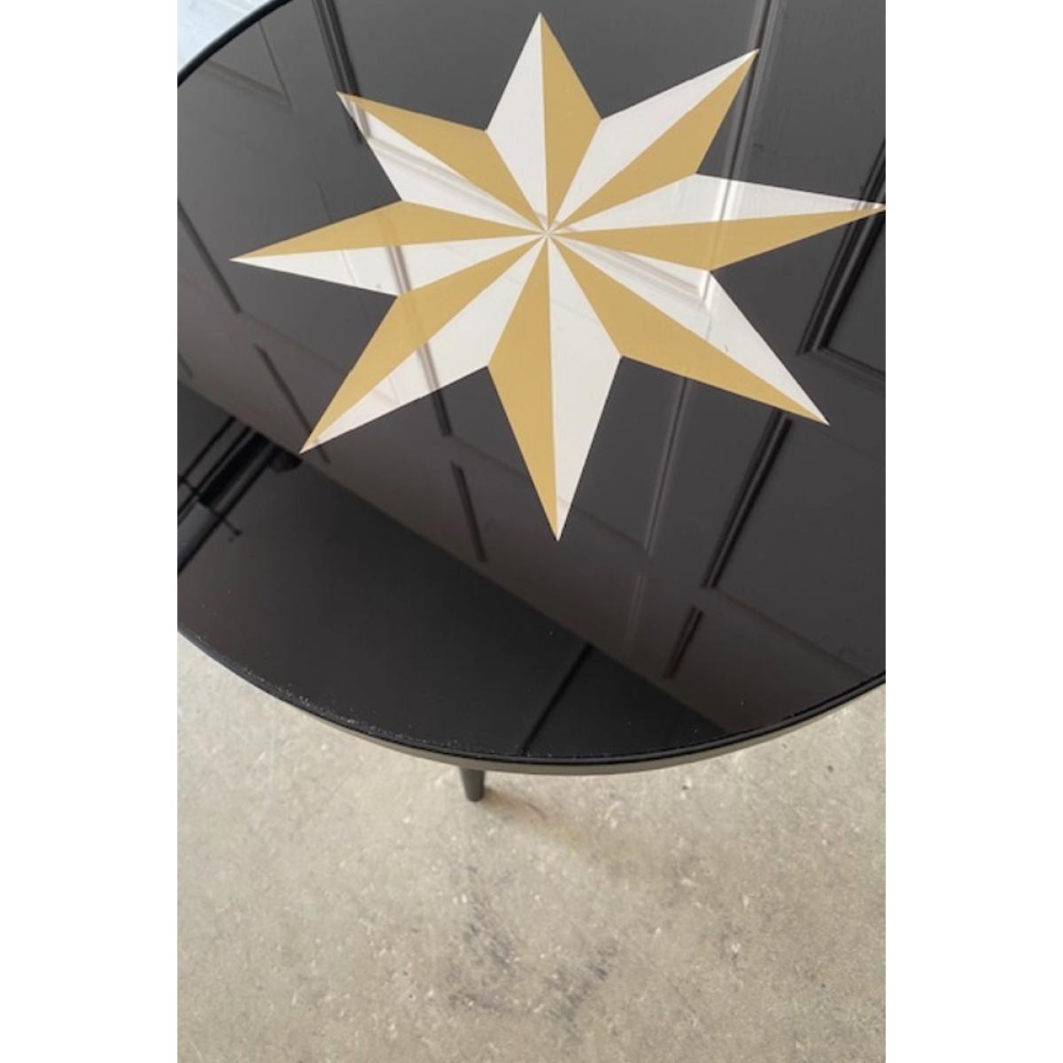 Small Black Star Side Table - SECONDS – image 4