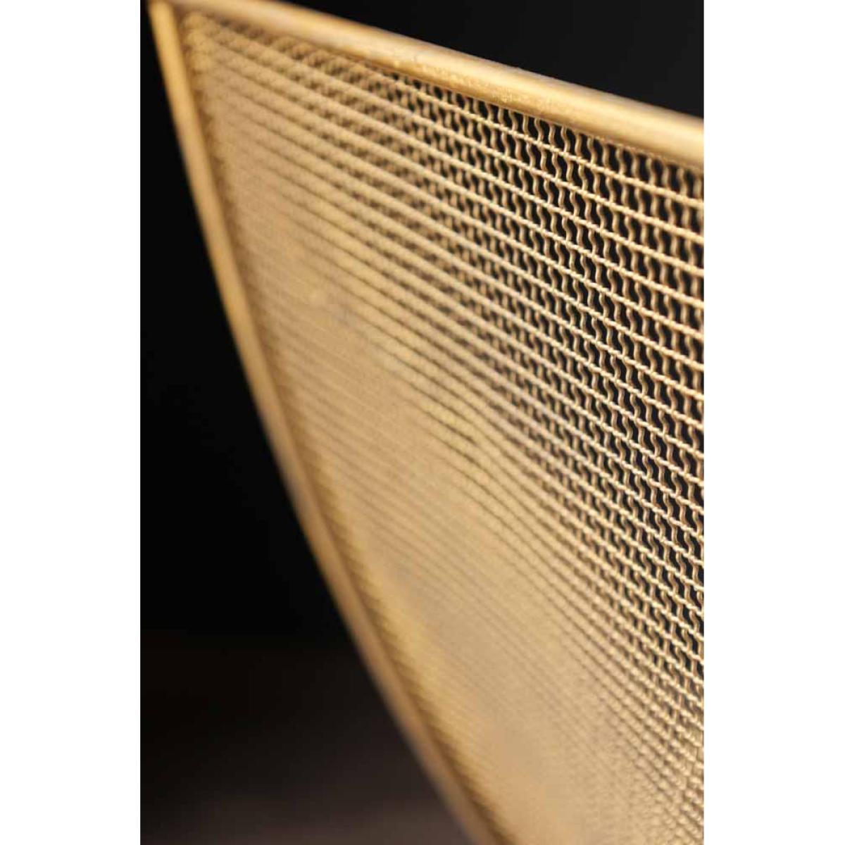 Gold Magazine Rack With Glass Top – image 4
