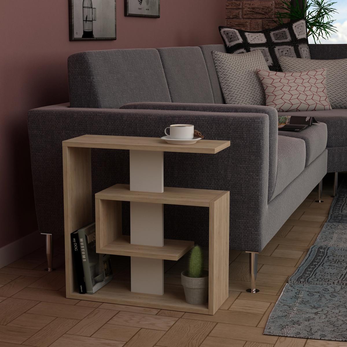 Saly Side Table - Light Mocha – image 11