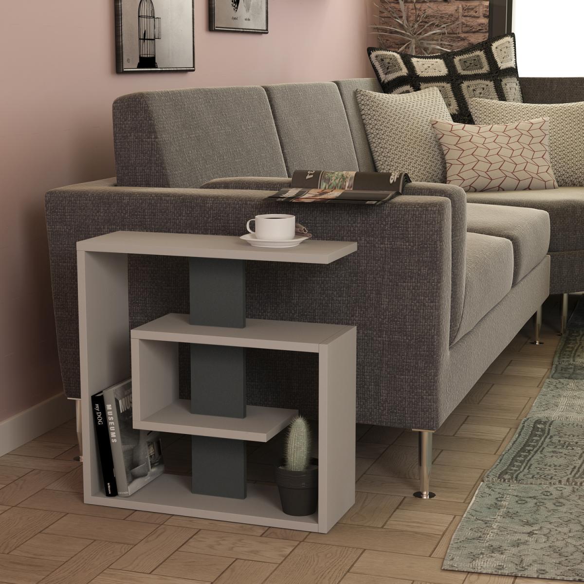 Saly Side Table - Light Mocha – image 9