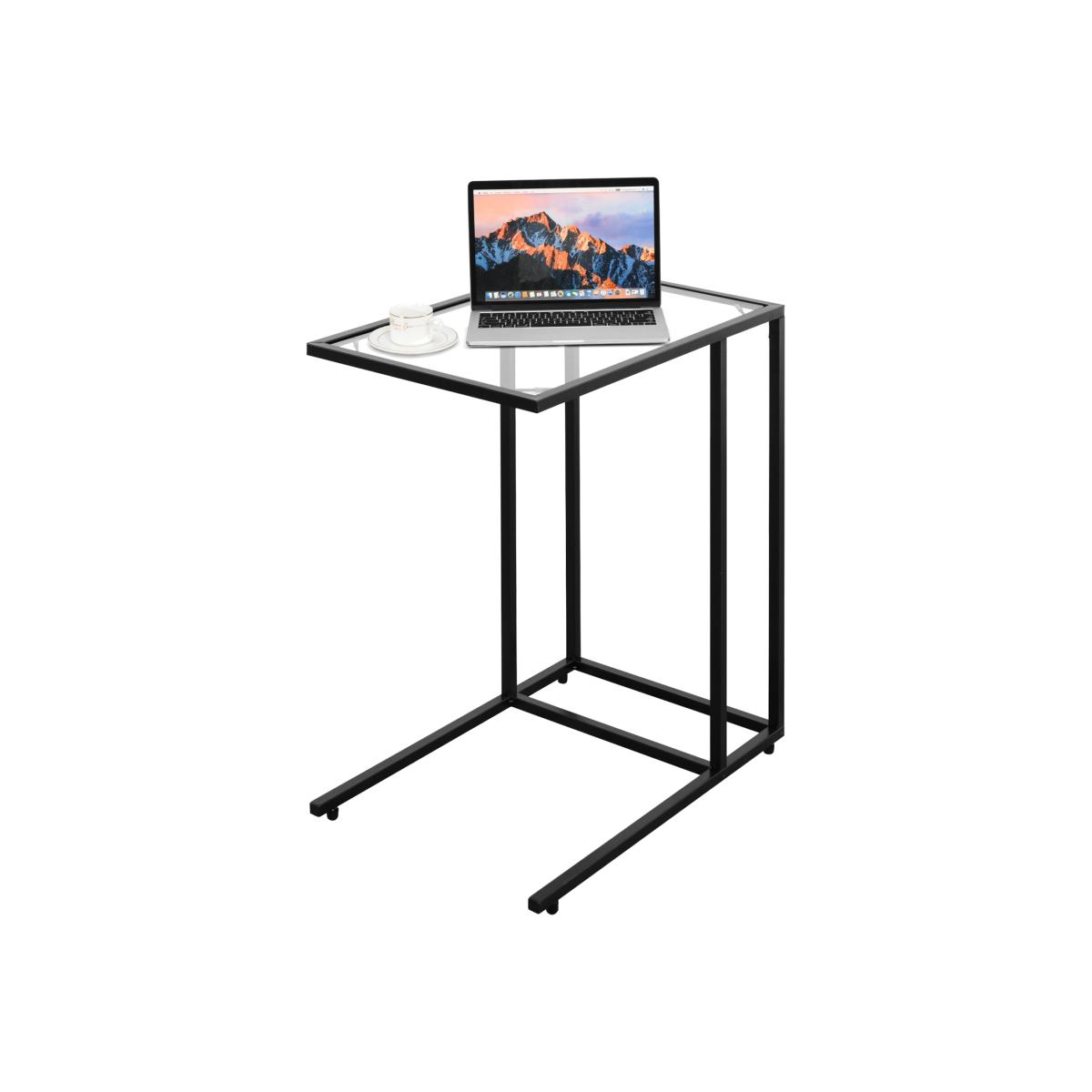 Costway Industrial Side Table-Black - Black – image 1