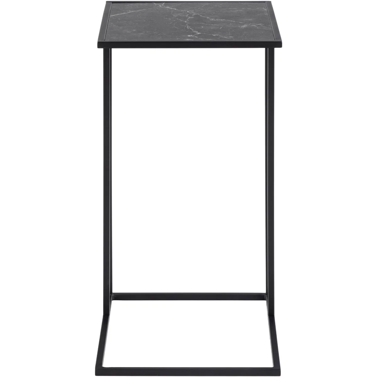 Infinity Side Table in Matt Black - Black – image 4