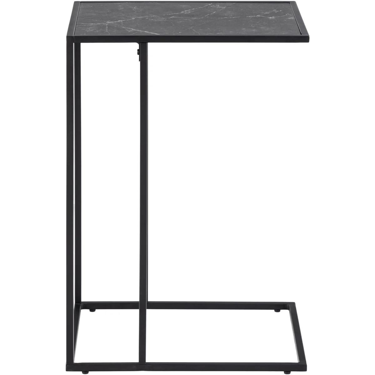 Infinity Side Table in Matt Black - Black – image 5