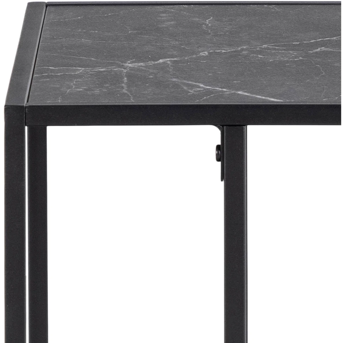 Infinity Side Table in Matt Black - Black – image 6