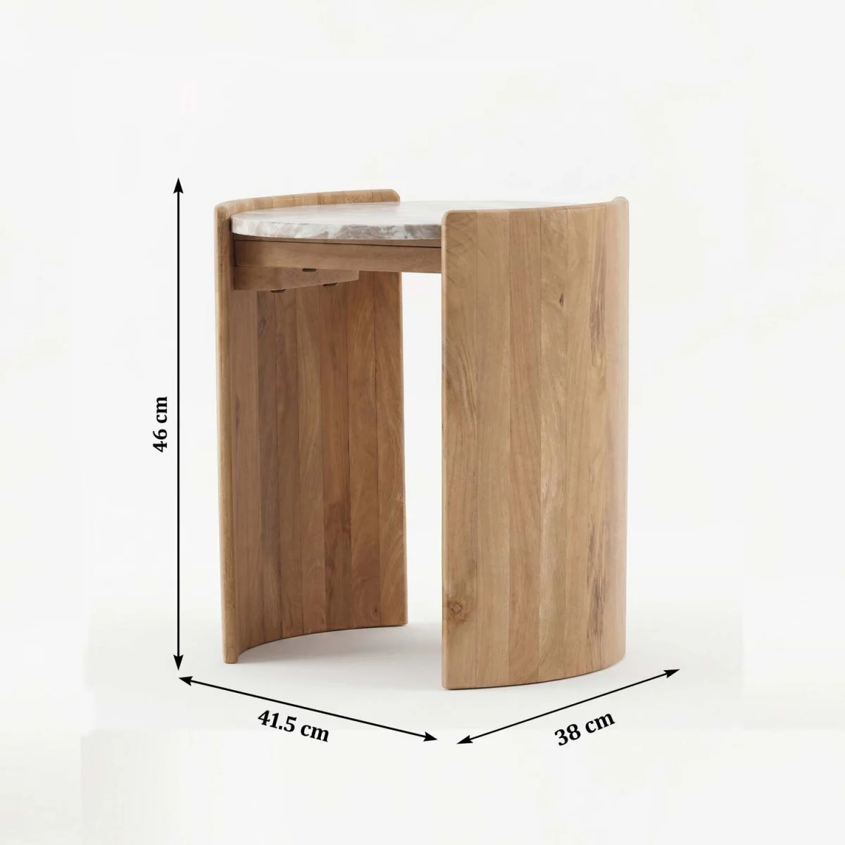 Belgravia Side Table - Natural – image 7
