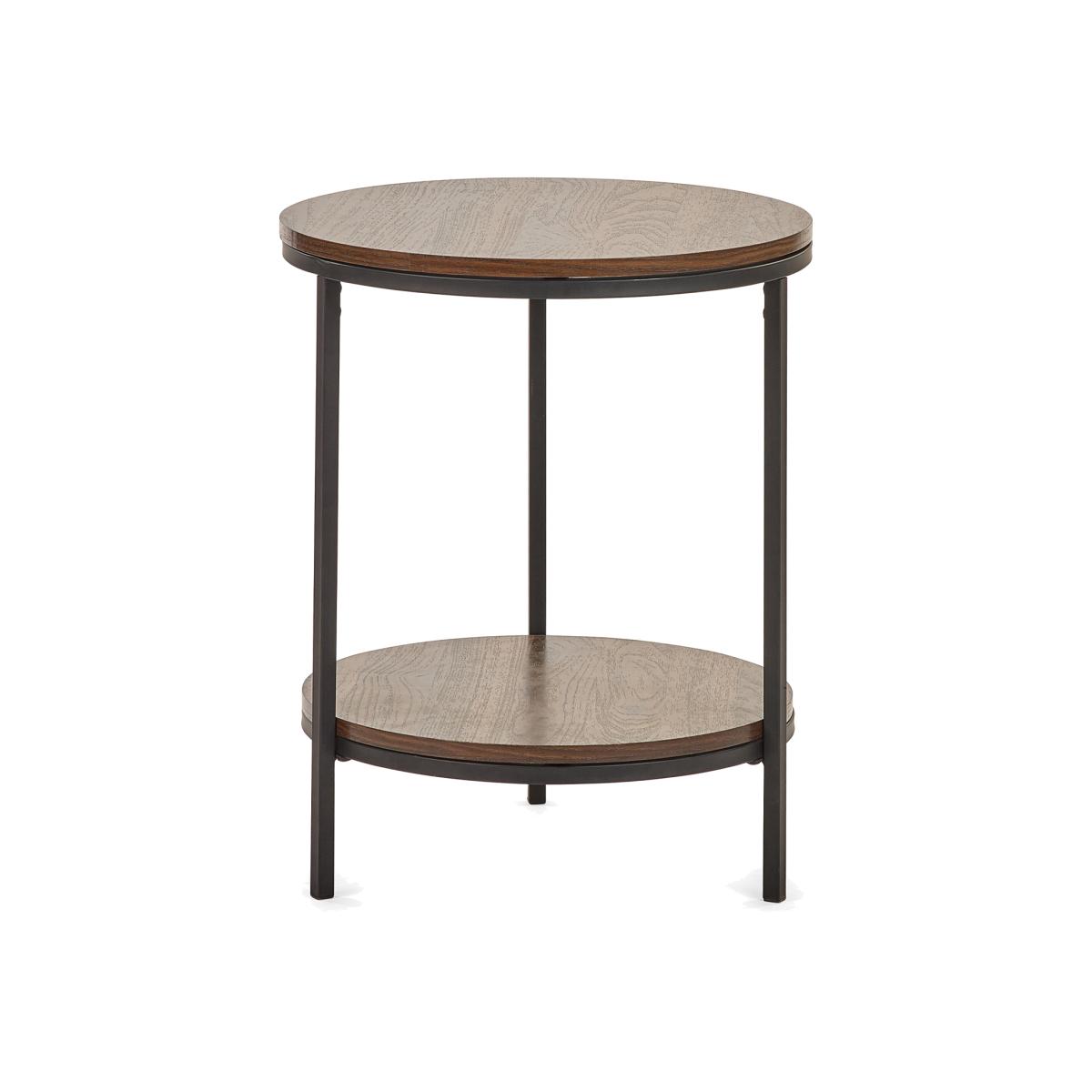 Tribeca Lamp Table - Walnut / Walnut