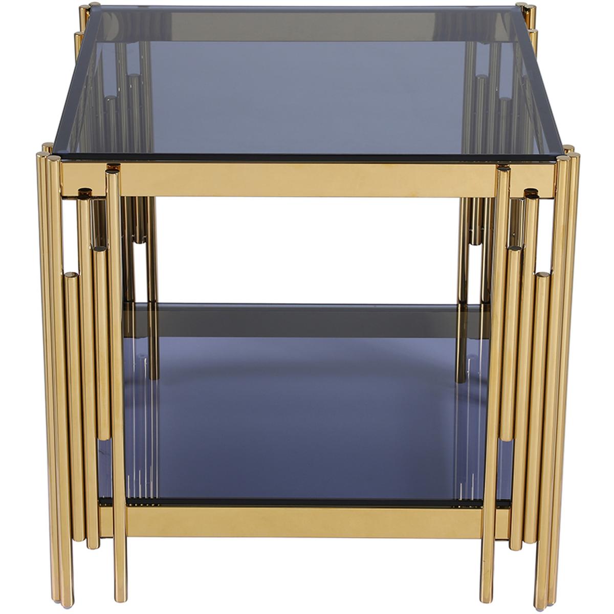 Gabriella Gold End Table - Gold – image 2