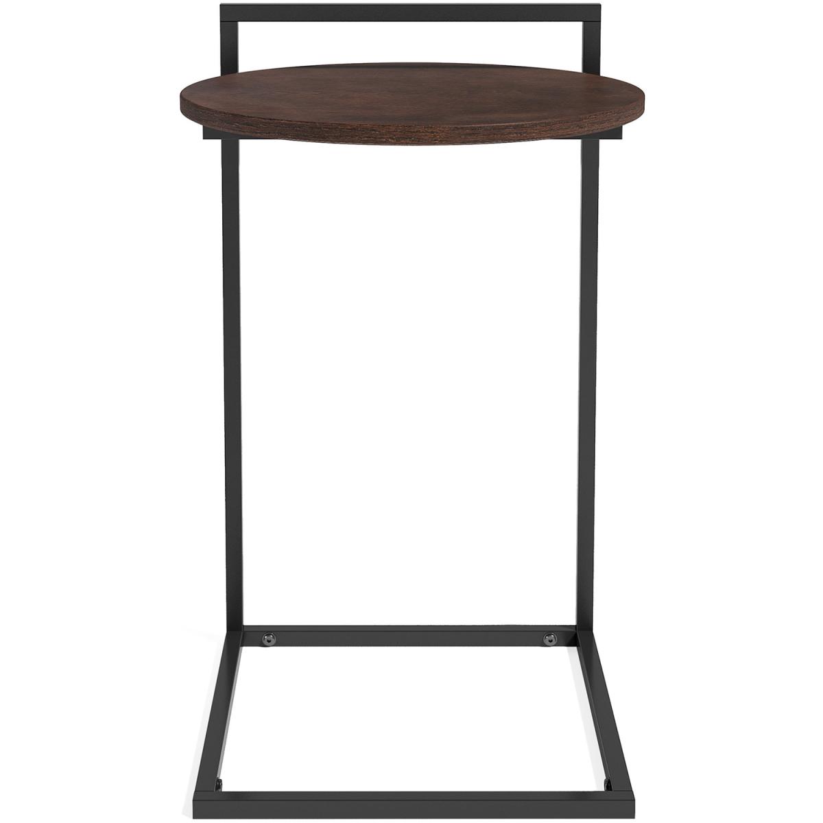 Ongii Circle Side Table - Black – image 2