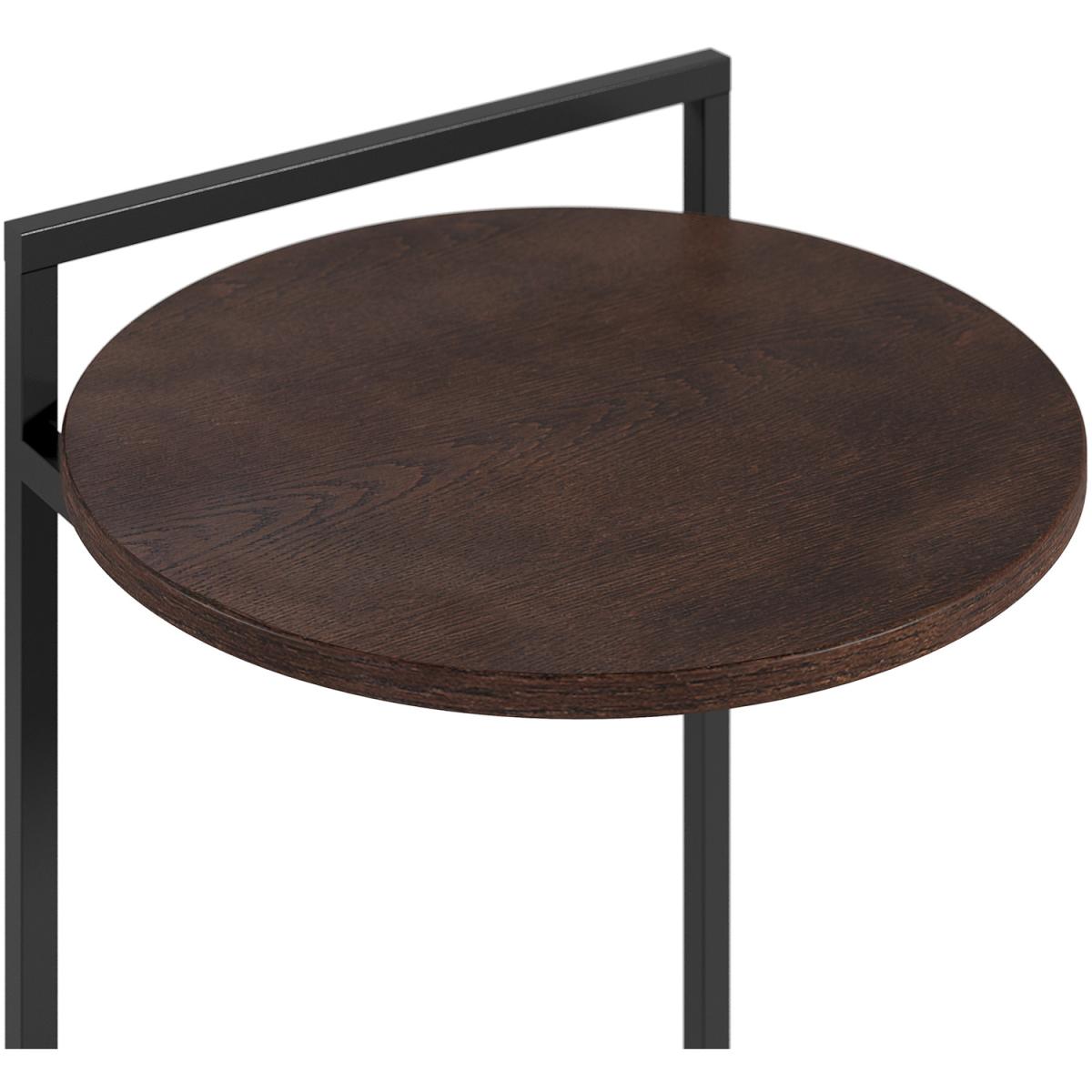 Ongii Circle Side Table - Black – image 4