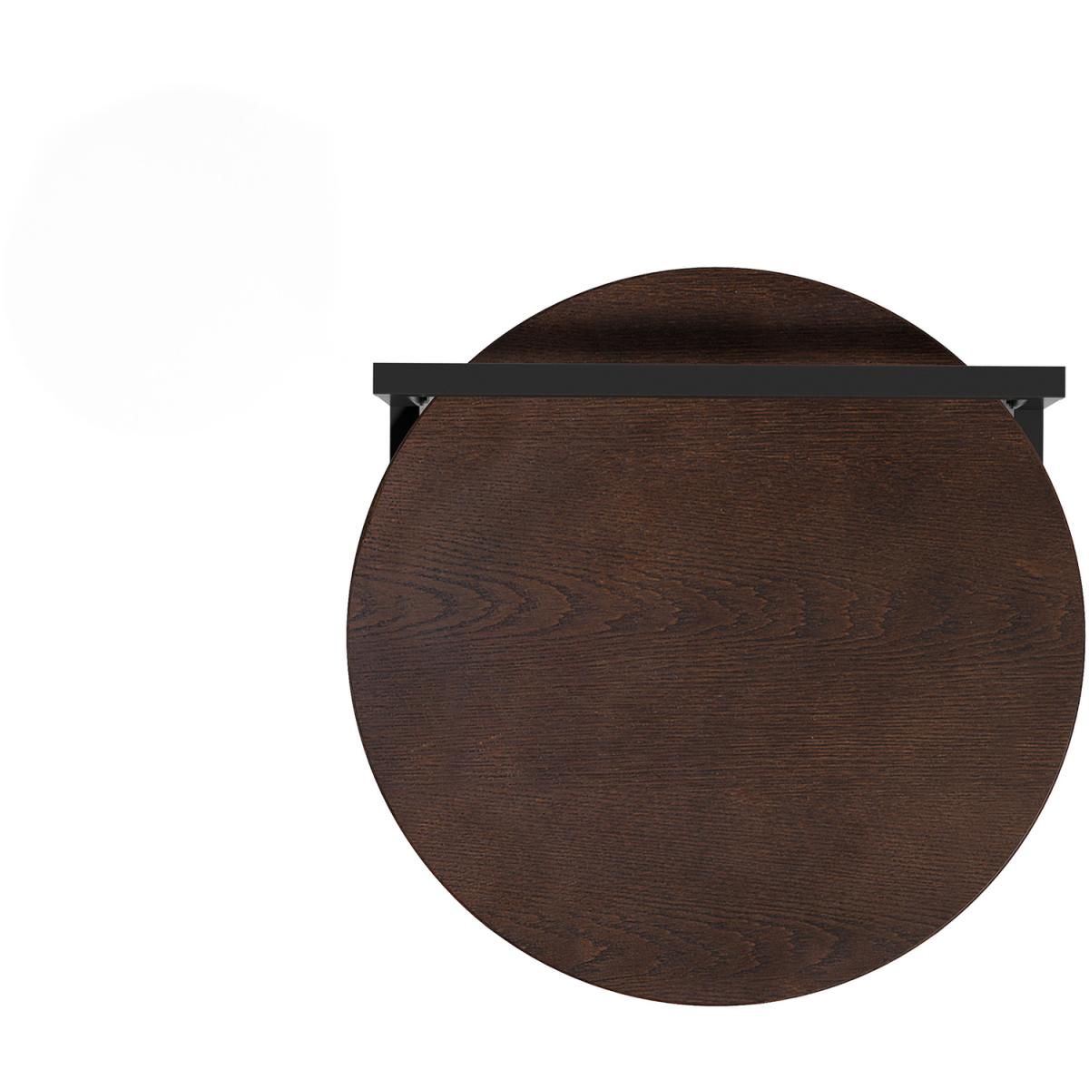Ongii Circle Side Table - Black – image 5