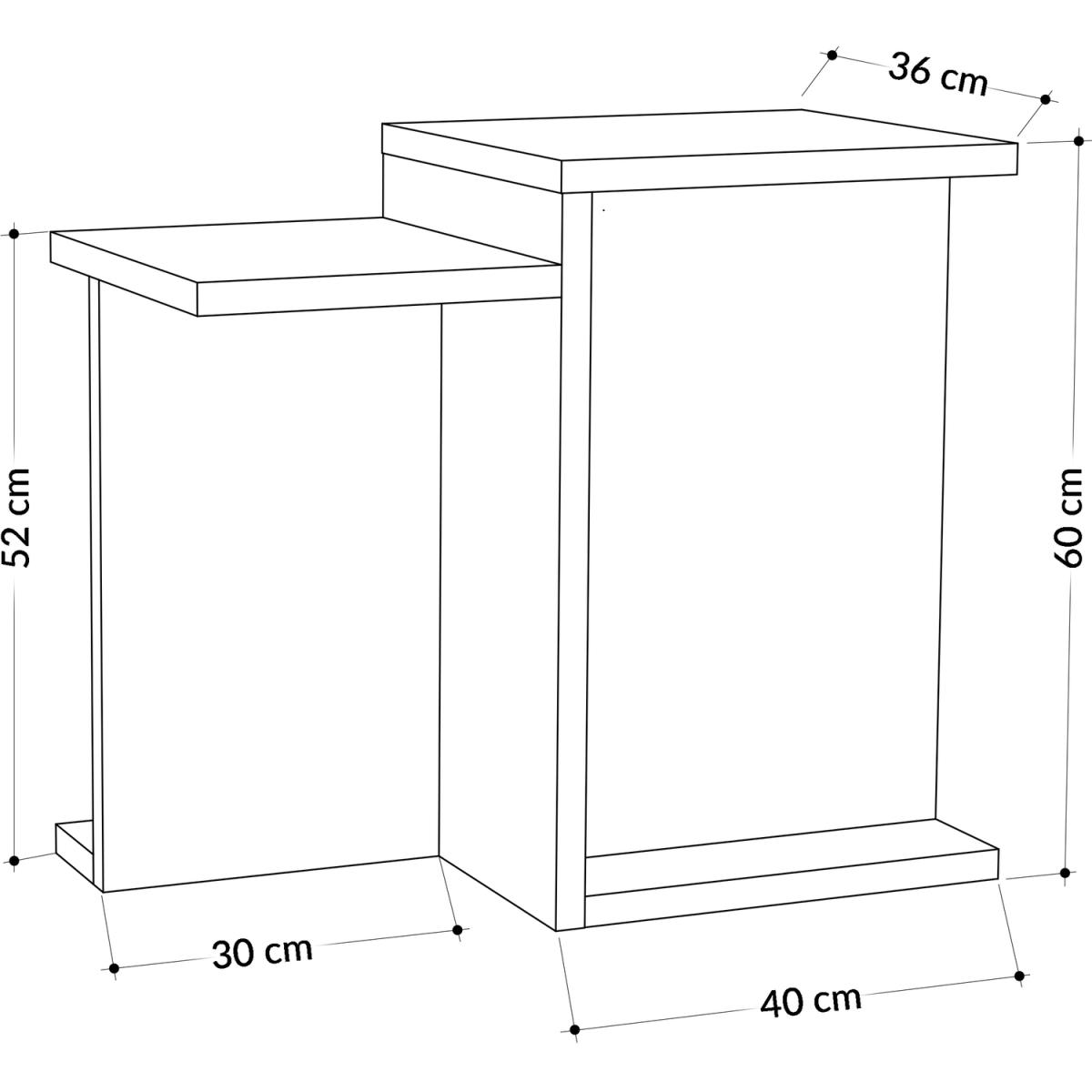 Jict Side Table - White – image 5
