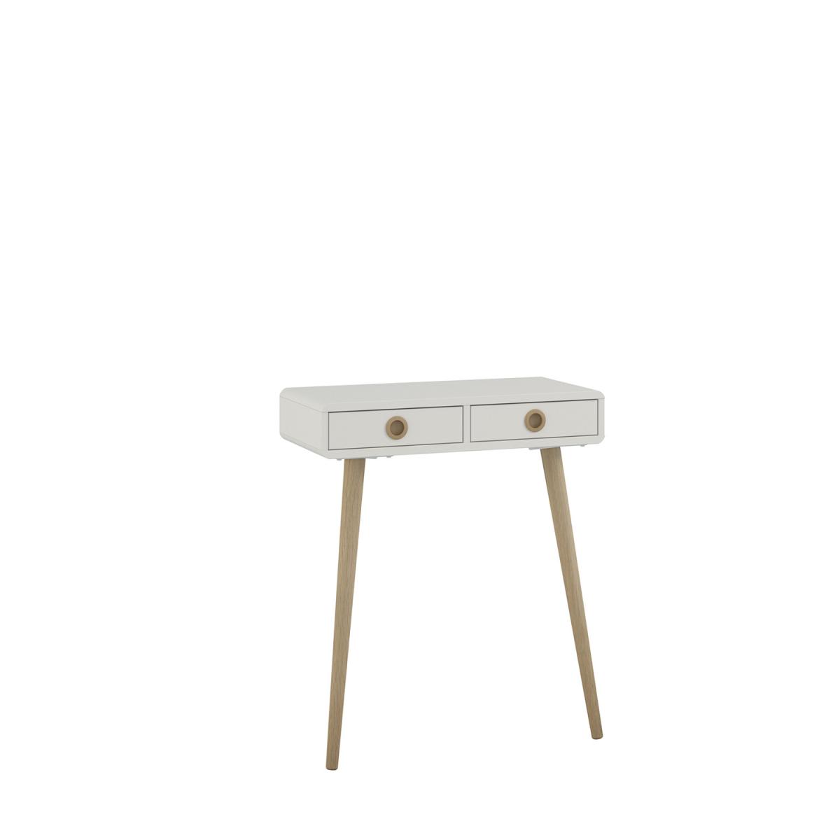 Steens Softline Low Hall Table - White – image 2
