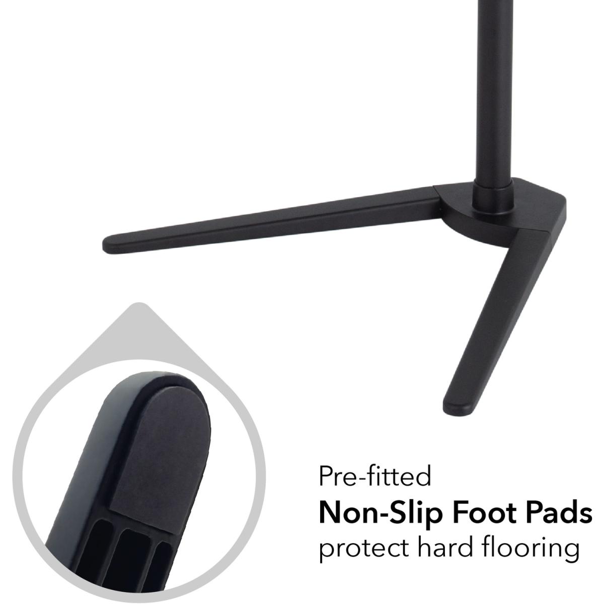 Height Adjustable Laptop Table S - Dark Wood – image 5