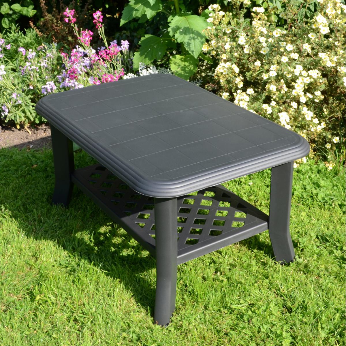 SAVONA Side Table - Anthracite