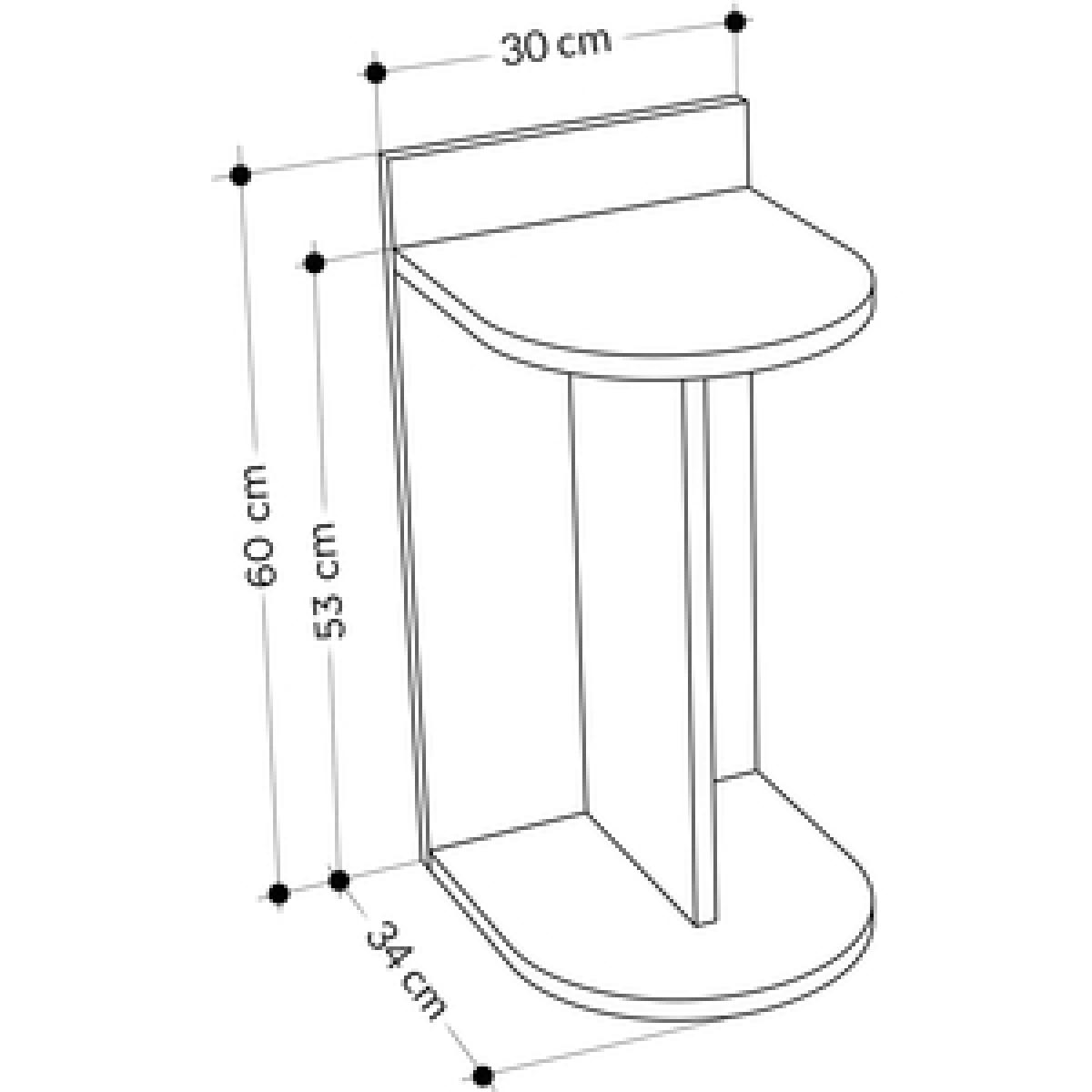 Dom Side Table - Grey – image 5