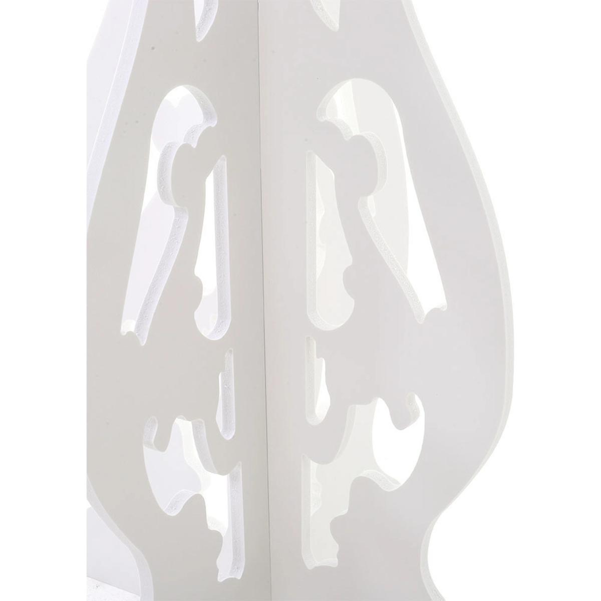 Corner Side Table Flower Plant Stand - White – image 7