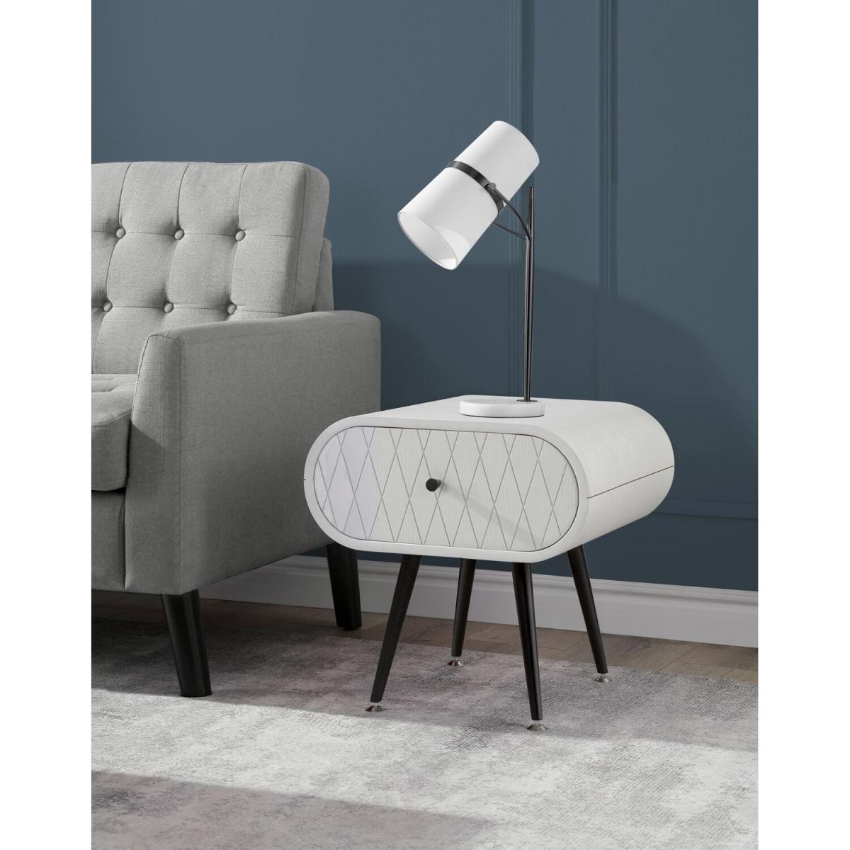 Lattice Lamp Table - Grey – image 4