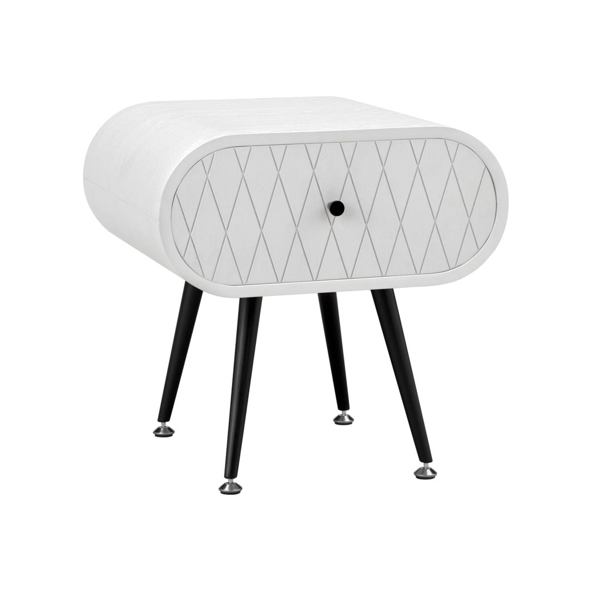Lattice Lamp Table - Grey – image 1