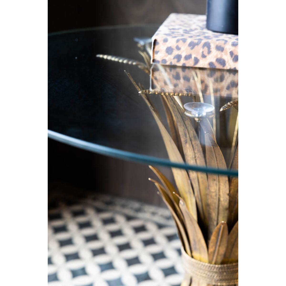 Gold Wheatsheaf Side Table – image 3
