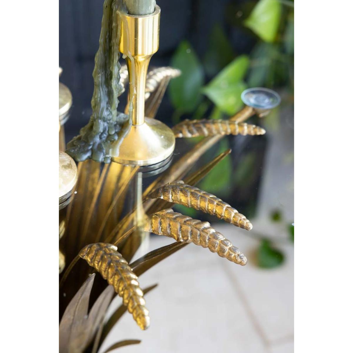 Gold Wheatsheaf Side Table – image 5