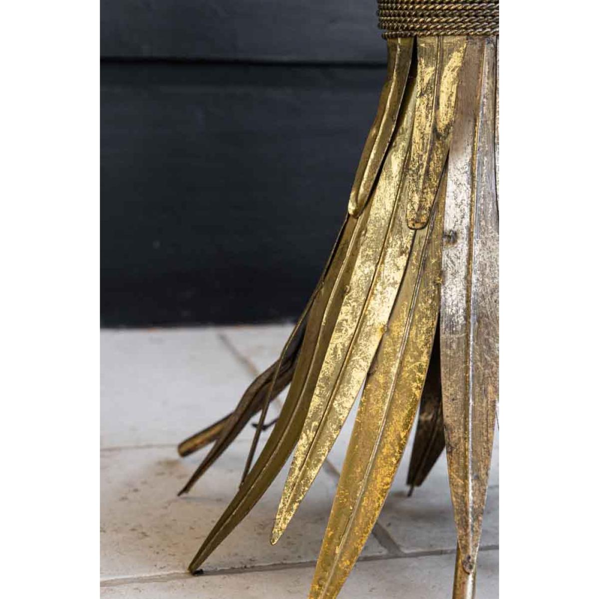 Gold Wheatsheaf Side Table – image 7