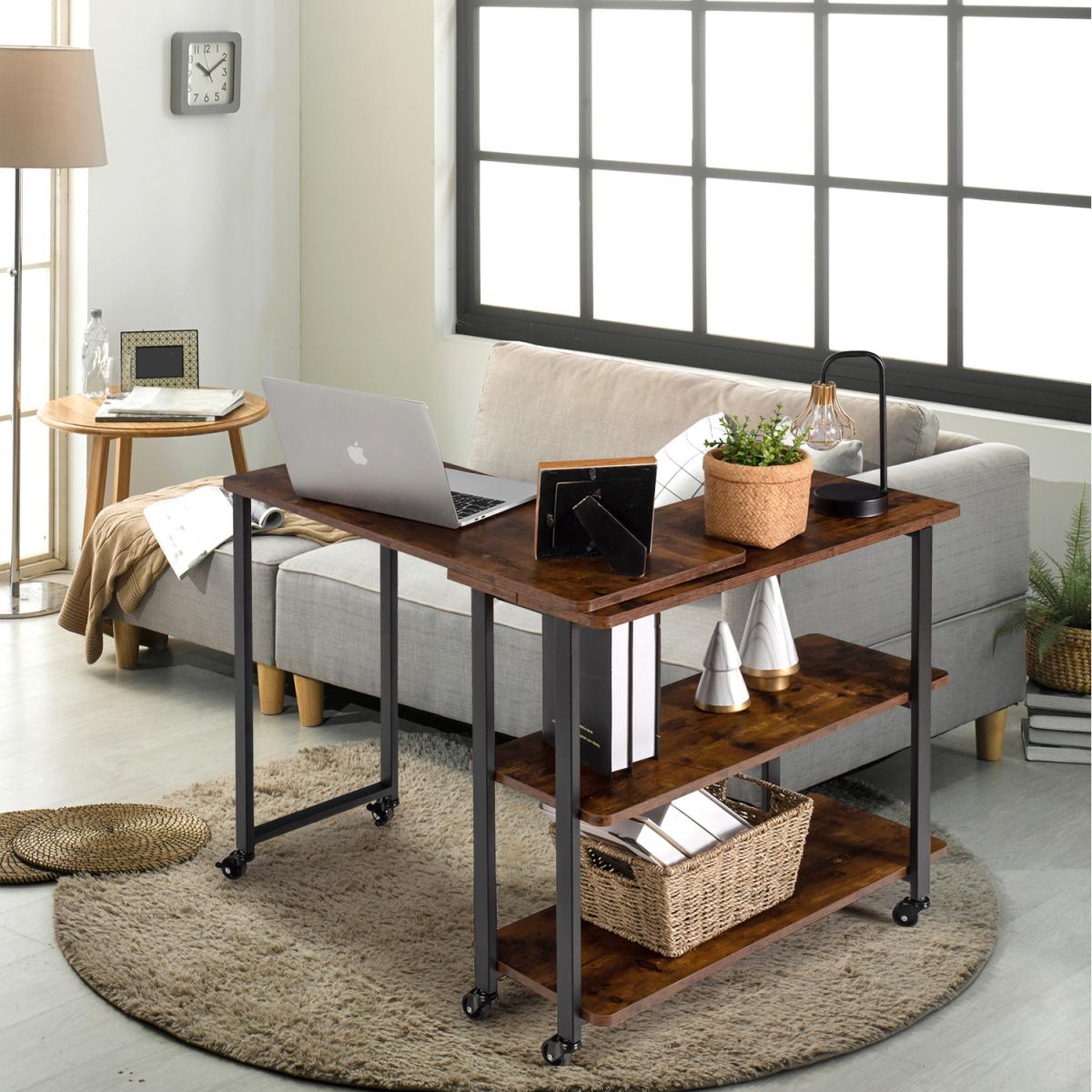 Free Rotating End Table - Brown – image 7