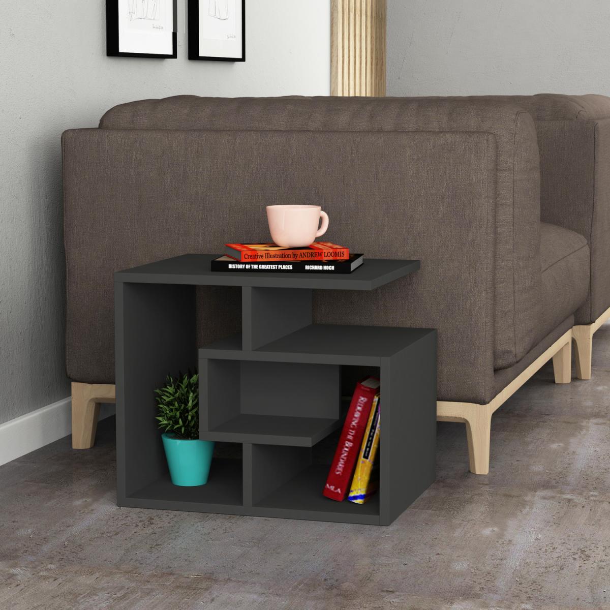 Maze Side Table - Grey – image 2