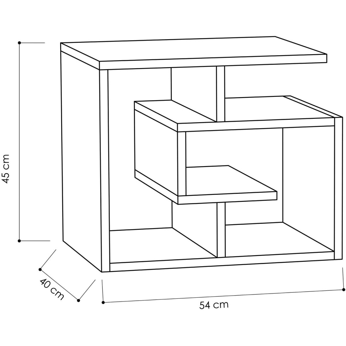 Maze Side Table - Grey – image 3